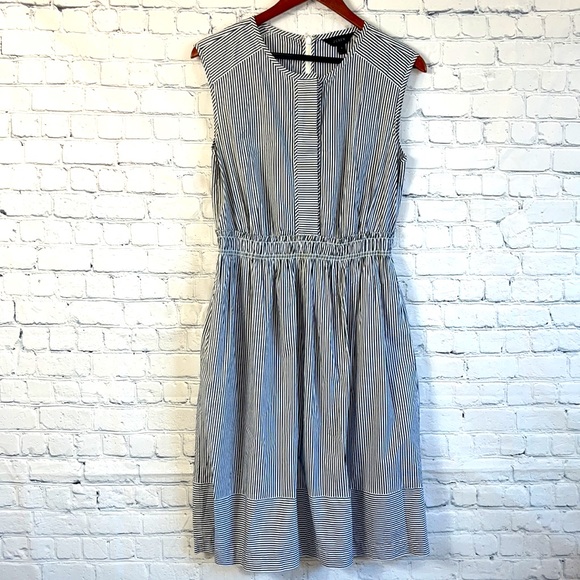 J. Crew Cotton Striped Dress - Picture 2 of 11